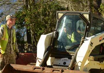 20th CES Airmen construct second fire station