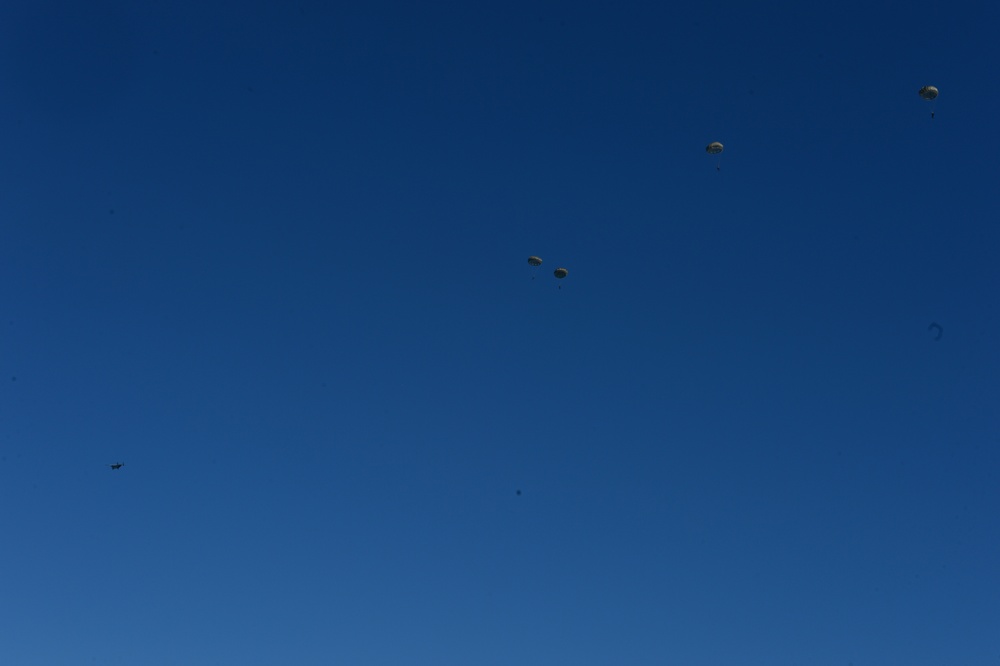 Explosive Ordnance Disposal water parachute