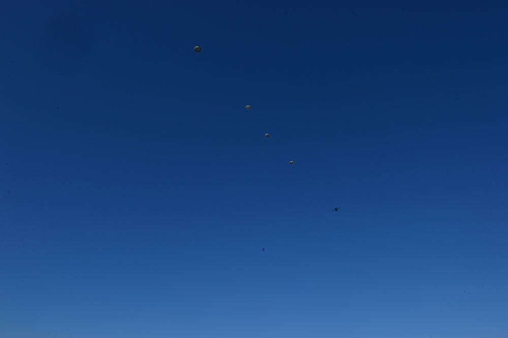 Explosive Ordnance Disposal water parachute