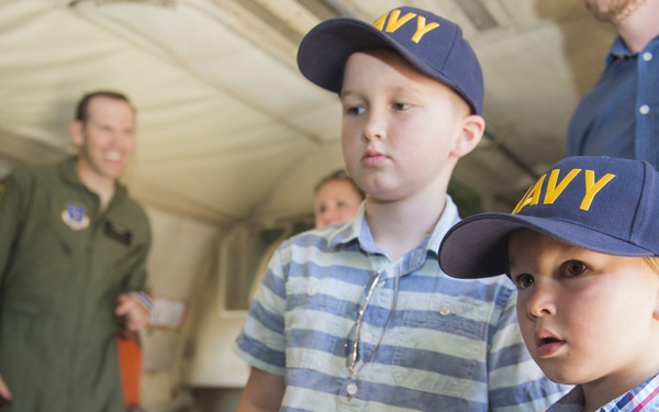 Children Visit VX-30