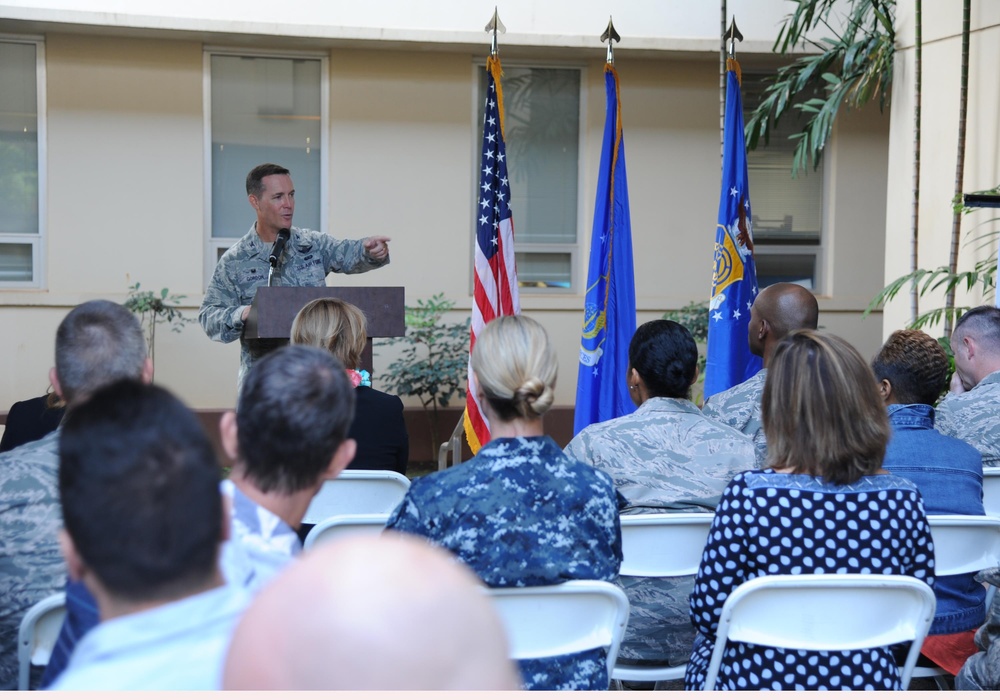 15th Wing recognized for suicide prevention efforts