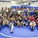 All-Navy wrestling clinic at Washington High School