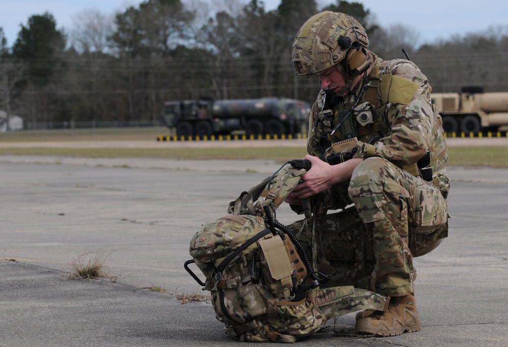ANG TACP Airmen and S.C. National Guardsmen Train in PATRIOT South 17