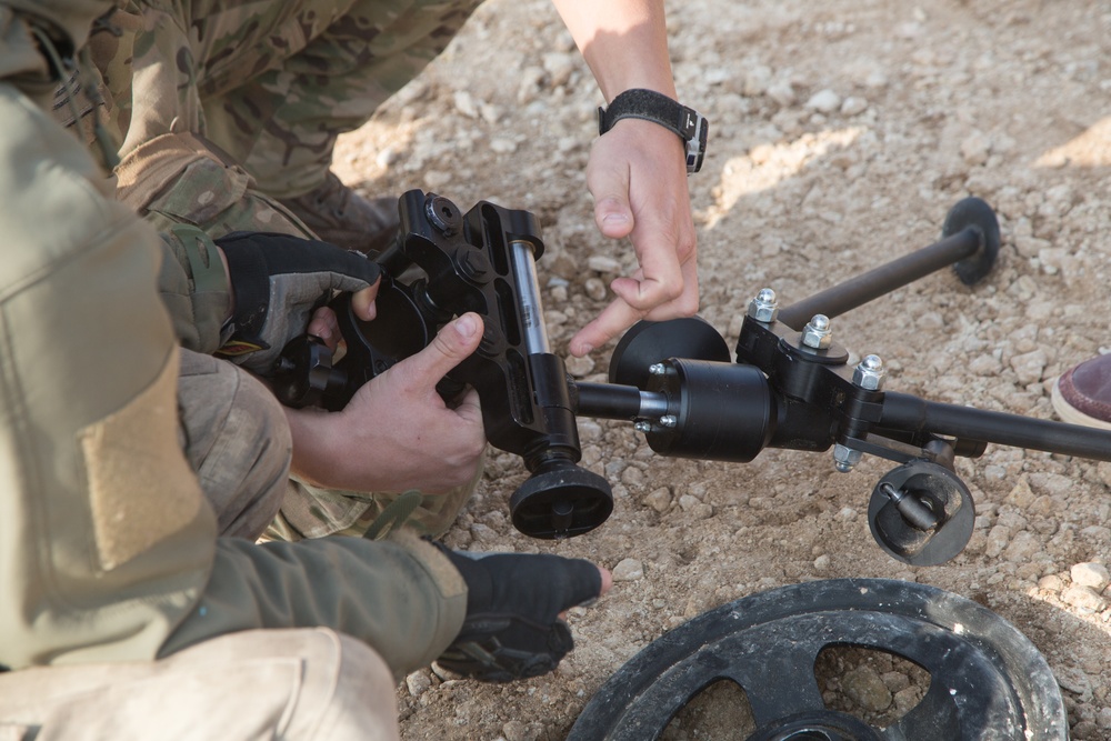 ISF mortar training
