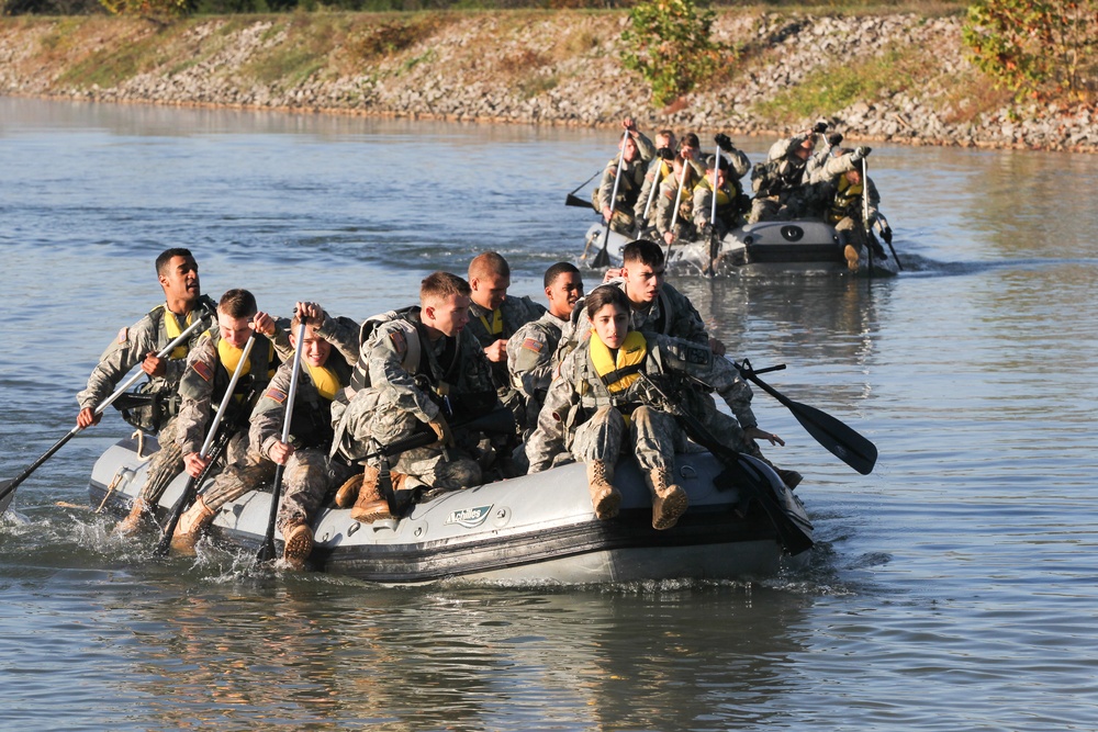 Cadets compete in brigade Ranger Challenges