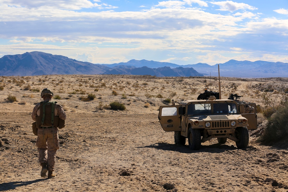 Wheels Rolling: 2nd LAR conducts desert training