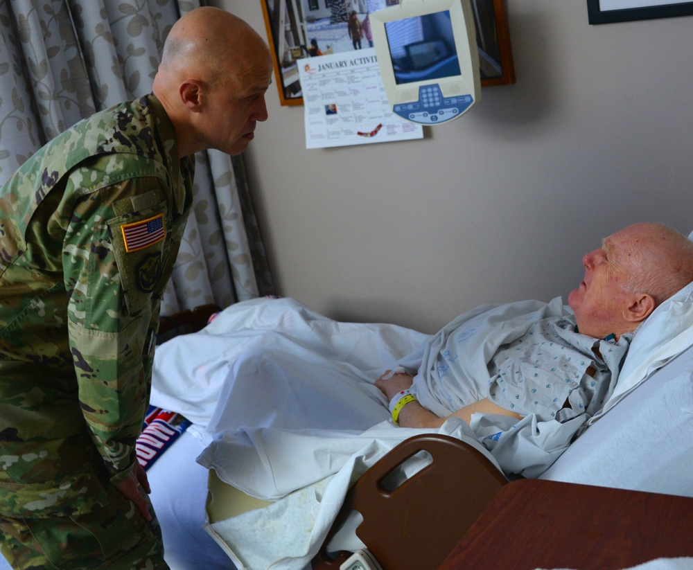 PEO IEW&amp;S Staff Visit Veterans at Perry Point