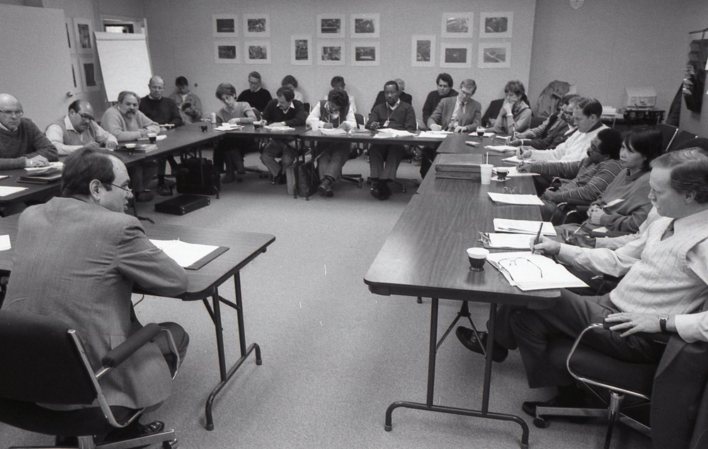 Admin. Woods at DSP conference