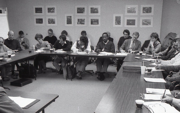 Admin. Woods at DSP conference