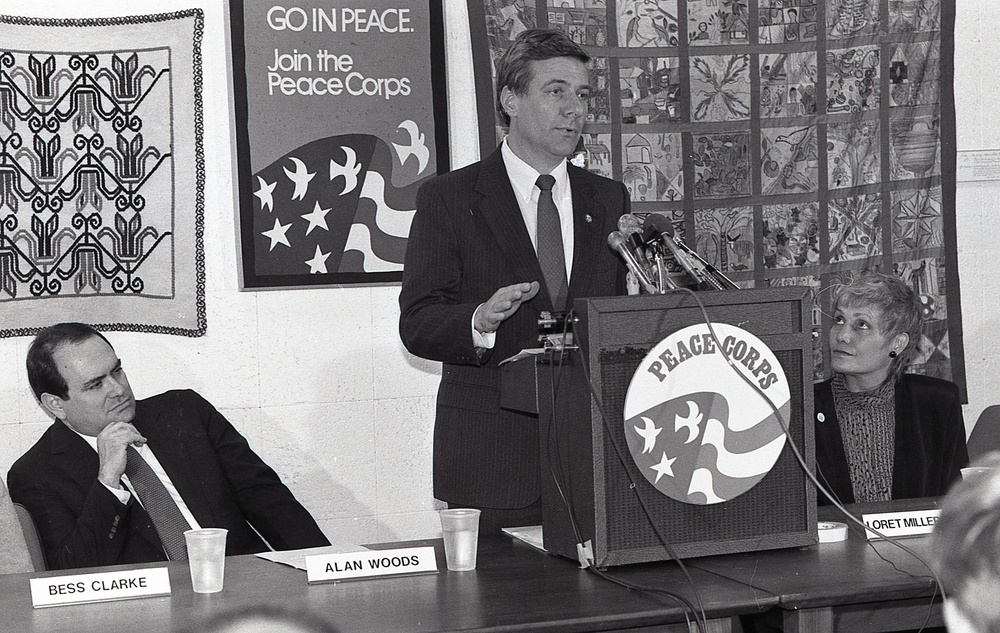 Admin. Woods at Peace Corps. Meeting
