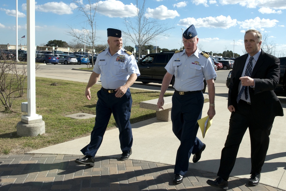 Acting deputy secretary of Homeland Security visits Coast Guard Sector Houston-Galveston