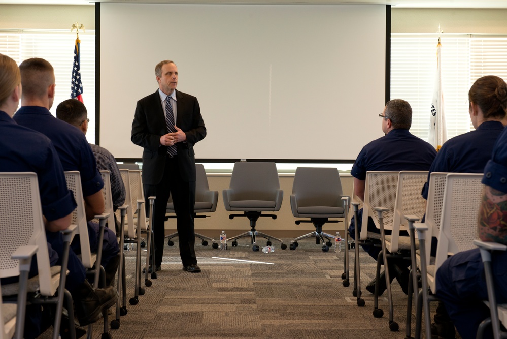 Acting deputy secretary of Homeland Security visits Coast Guard Sector Houston-Galveston