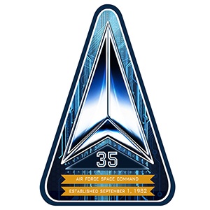 AFSPC 35th Anniversary Logo