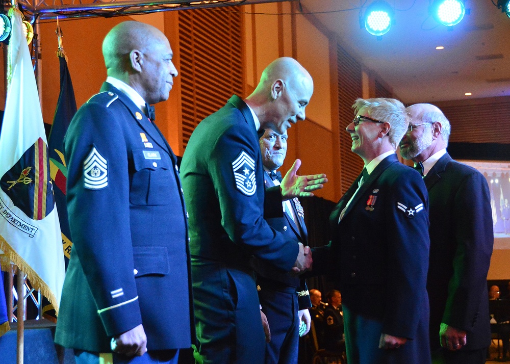 California National Guard hosts annual Airmen-Soldier of the Year Banquet.