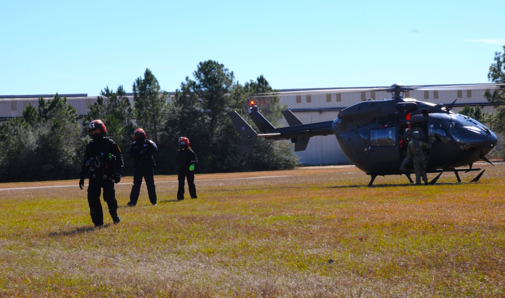 URBAN SEARCH AND RESCUE, SC GUARD TEAM UP TO PRACTICE DURING PATRIOT SOUTH EXERCISE