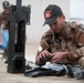 ICTS Trainees Perform Weapon Maintenance