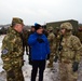 U.S. Ambassador to Slovenia Robert Hartley and Brig. Gen. Milan Zurman visited 173rd Brigade Support Battalion.
