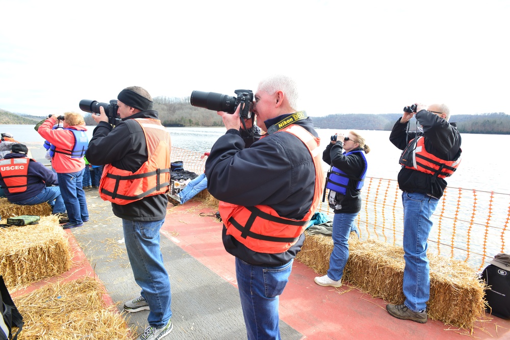 Eagle watchers flock to Dale Hollow Lake for annual tour