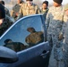 MP Teaches Signal Soldiers How to Search a Vehicle and an Individual