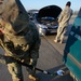 MP Teaches Signal Soldiers How to Search a Vehicle and an Individual