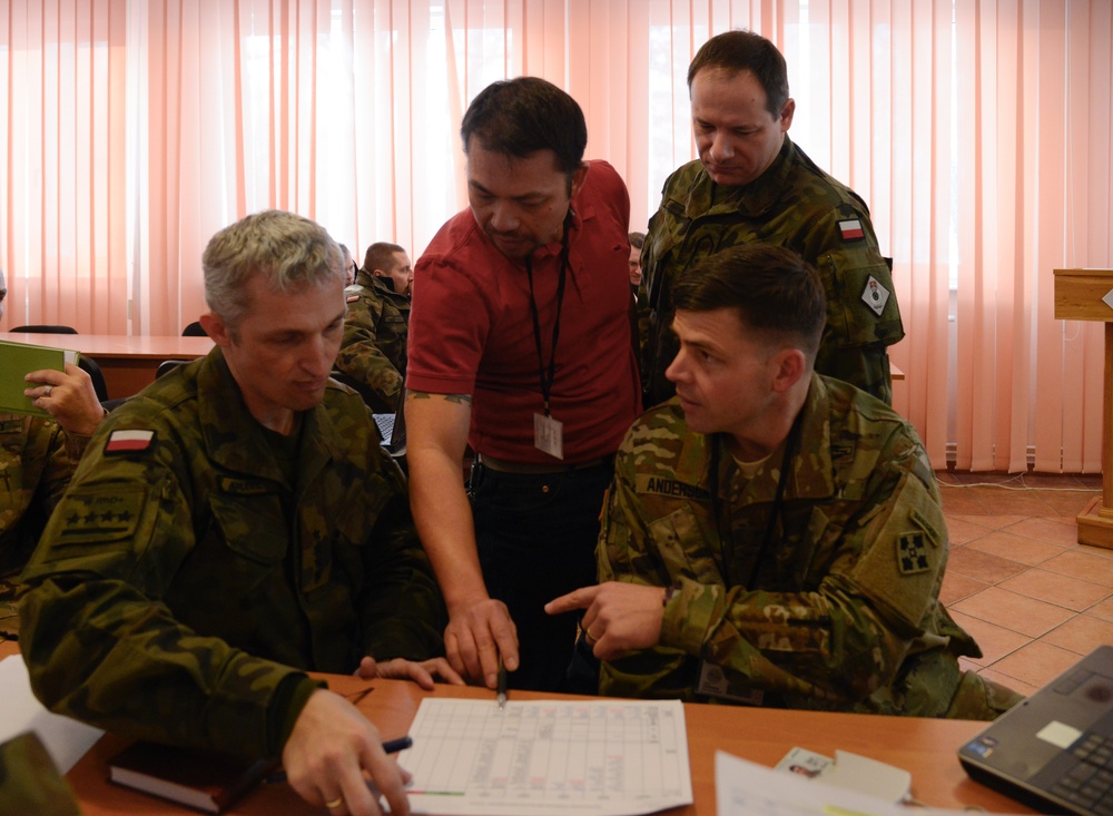 Training Support Team Poland supports 3ABCT, 4ID