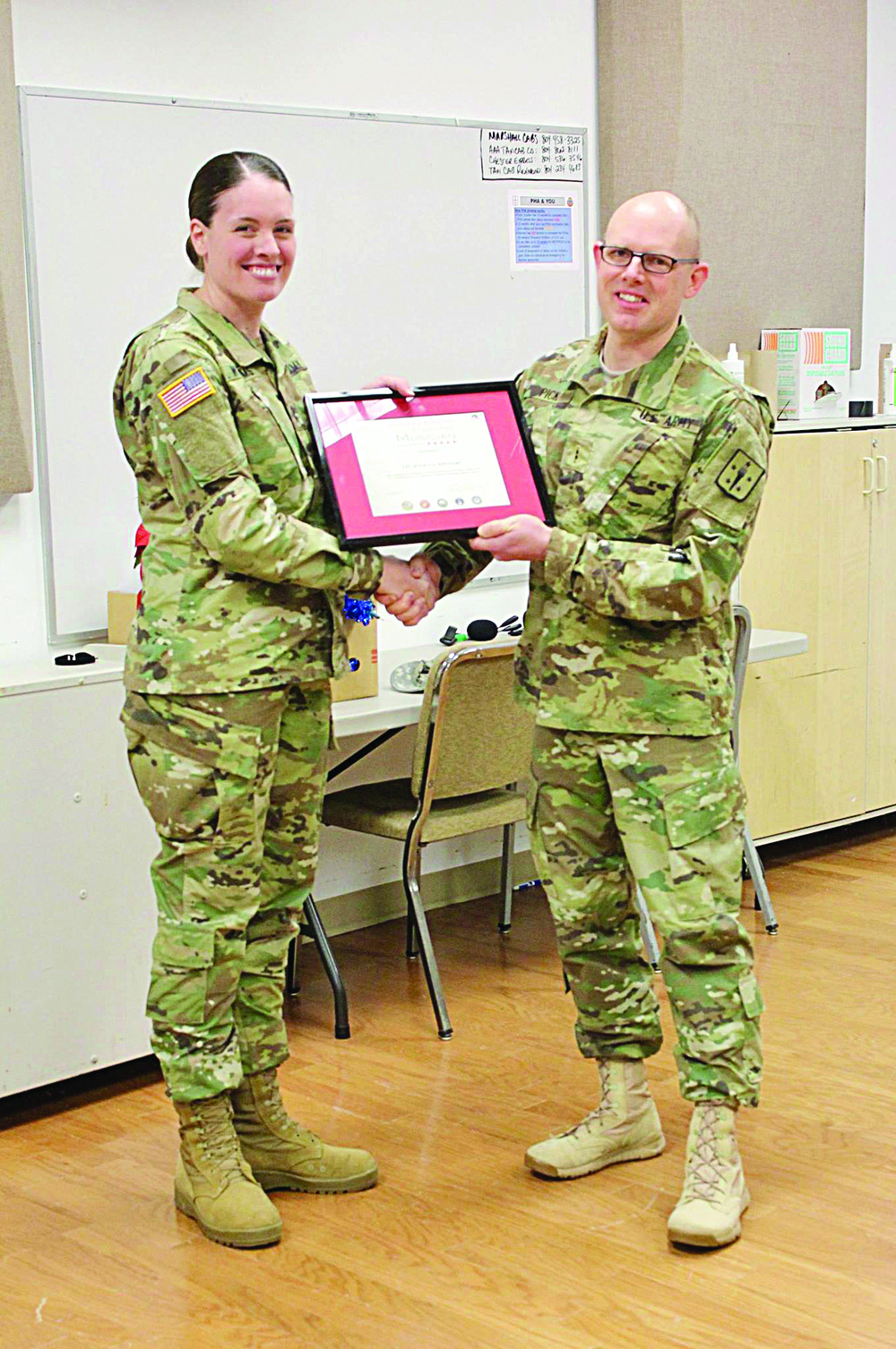 Fort Lee band member earns coveted award