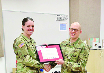 Fort Lee band member earns coveted award