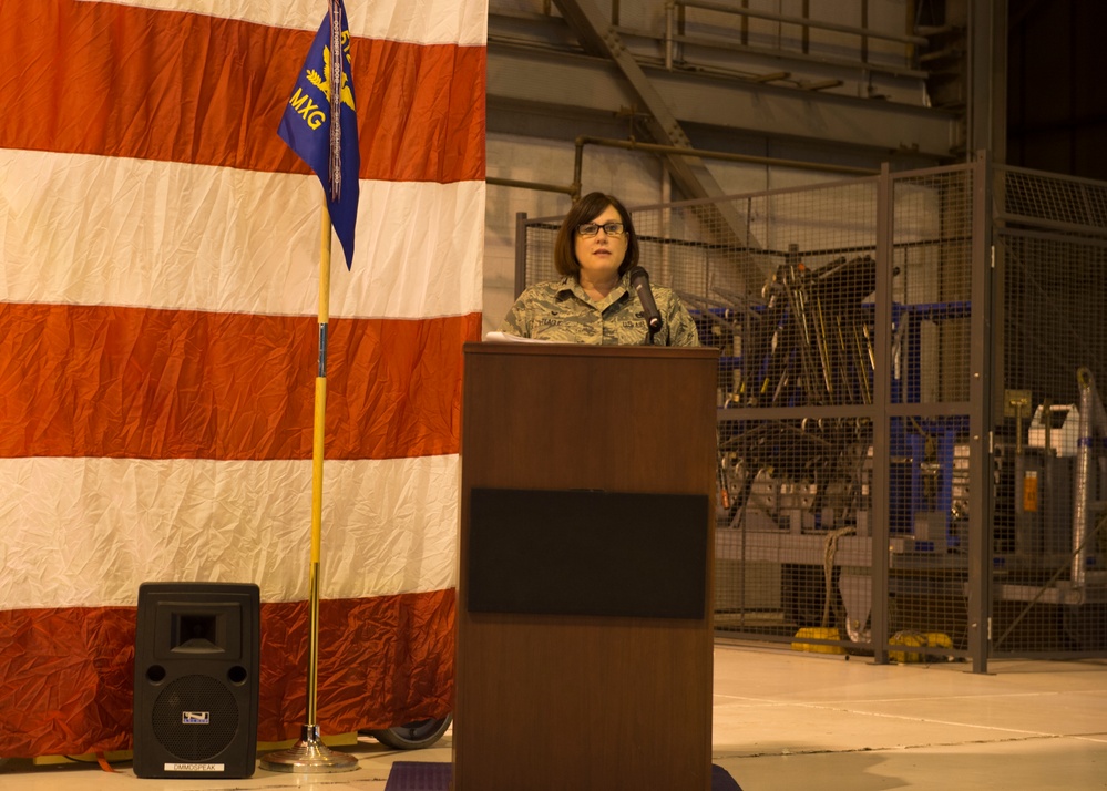 Teague assumes commander