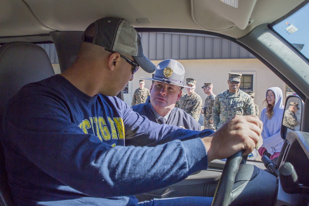 Protect what you’ve earned: CLC-23 Marines learn the consequences of driving under the  influence