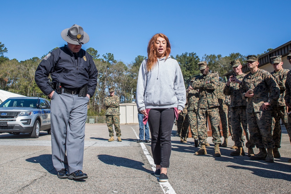 Protect what you’ve earned: CLC-23 Marines learn the consequences of driving under the  influence