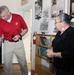 Combat Center leadership tour Old Schoolhouse Museum
