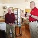 Combat Center leadership tour Old Schoolhouse Museum