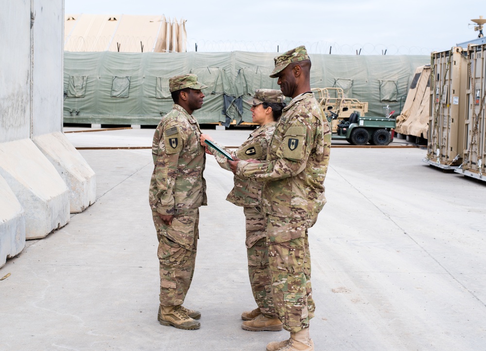 Sgt. Bosco / Spc. Parker Promotion Ceremony