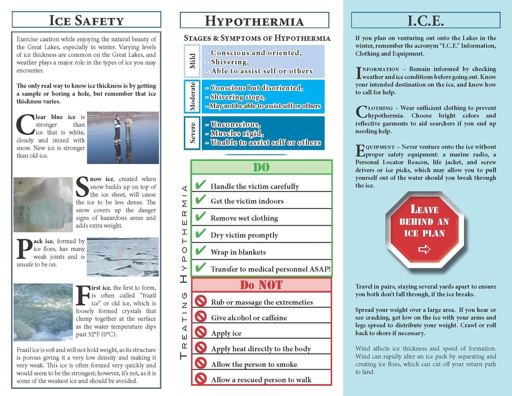 Ice Safety Brochure