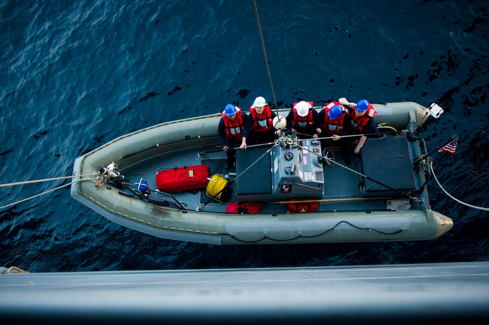 Seven Meter Boat Recovery