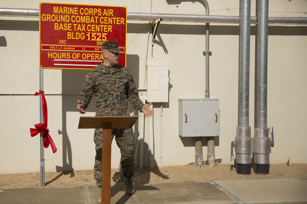 Combat Center Tax Center opens for business