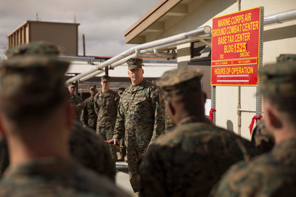Combat Center Tax Center opens for business