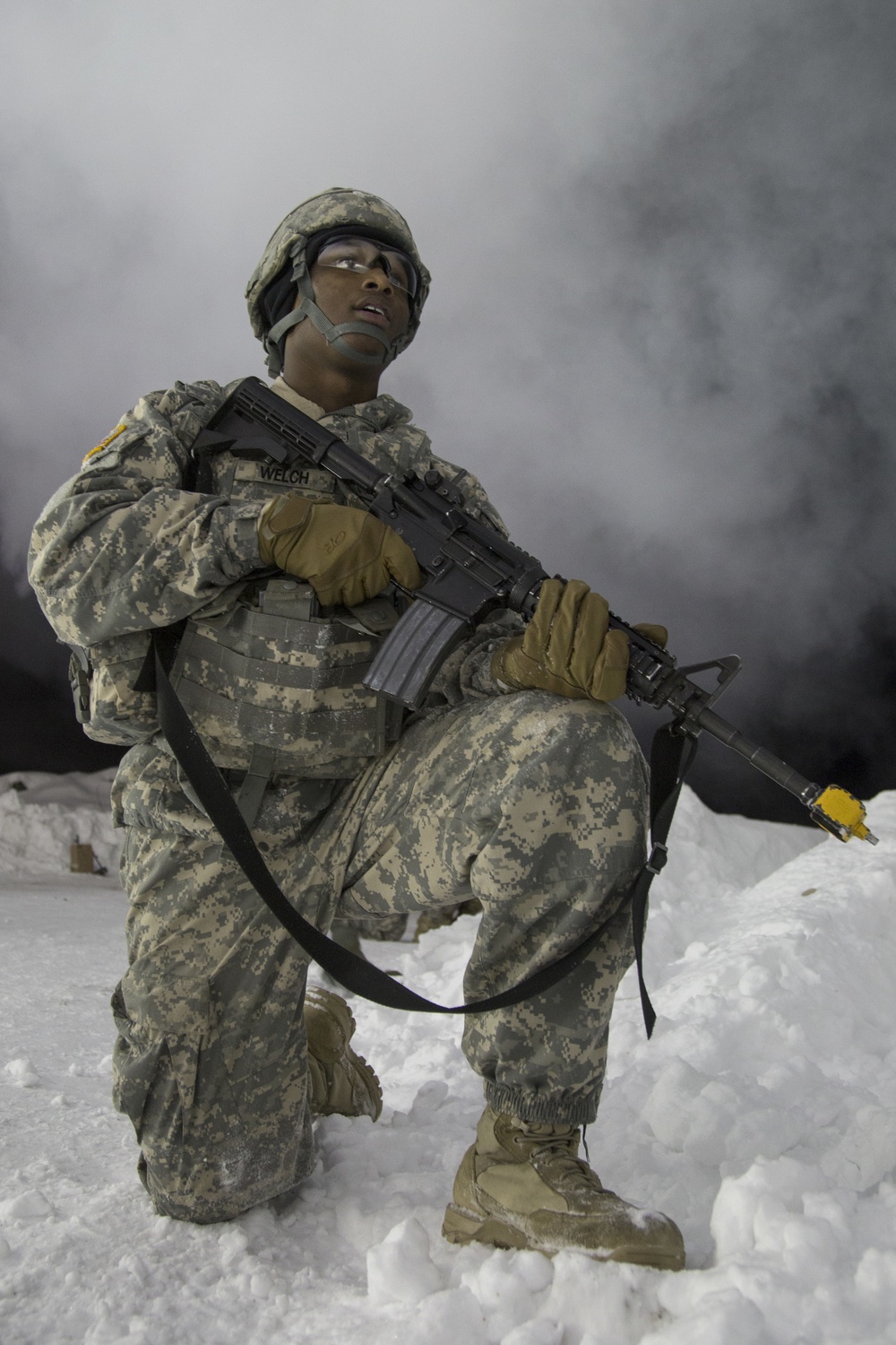 574th Composite Supply Company Soldiers conduct combat skills sustainment training