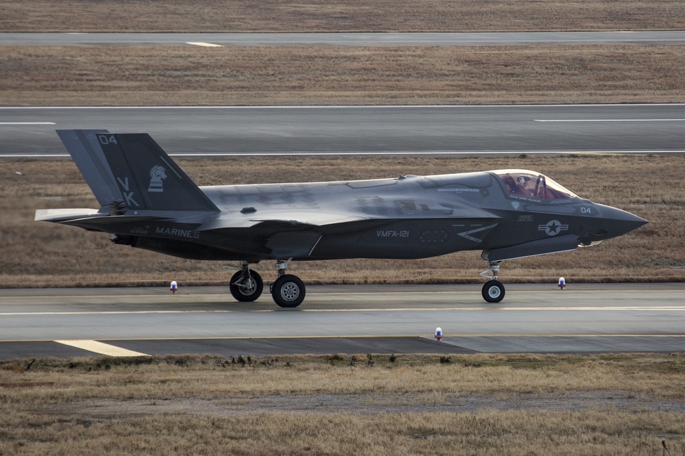 F-35B Lighting II training flights