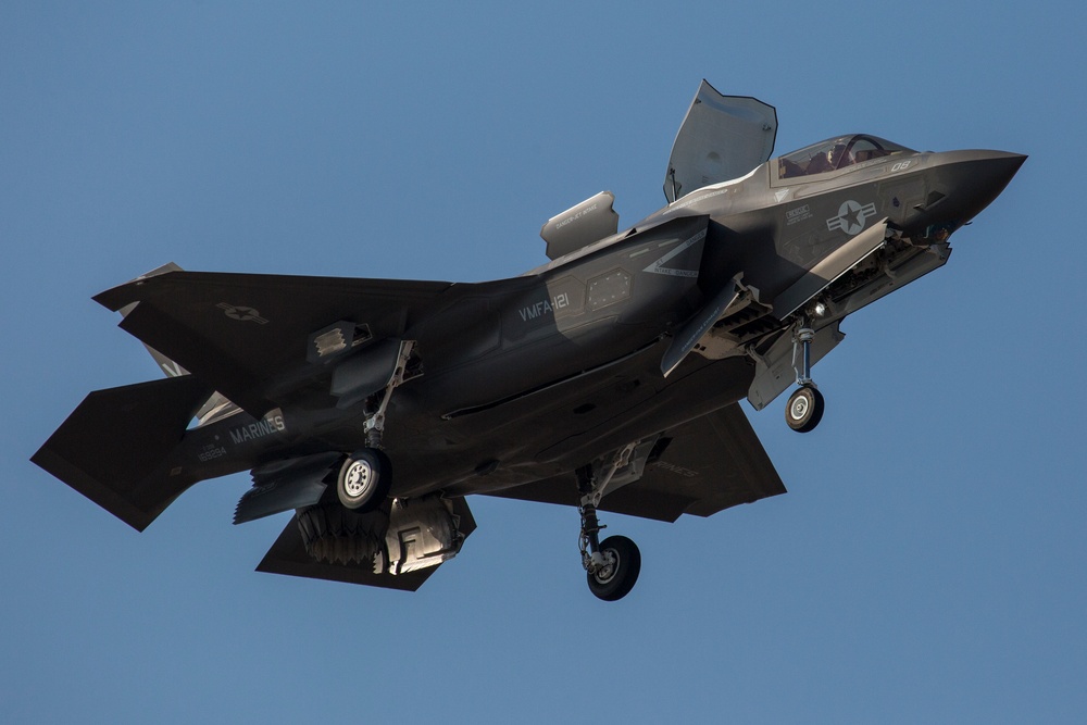 F-35B Lighting II training flights