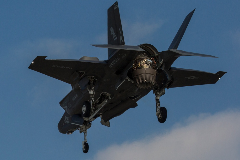 F-35B Lighting II training flights