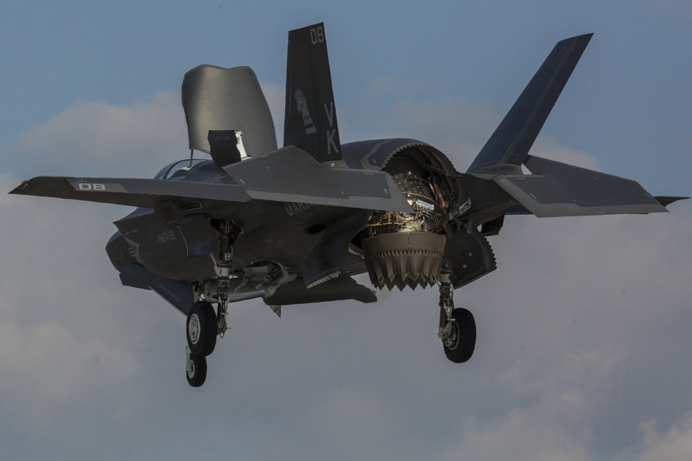 F-35B Lighting II training flights