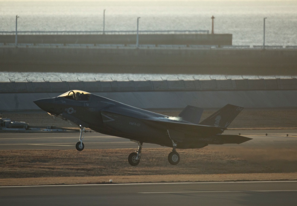 F-35B Lighting II training flights