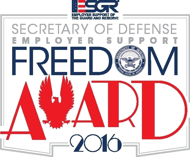 The Secretary of Defense Employer Support Freedom Award