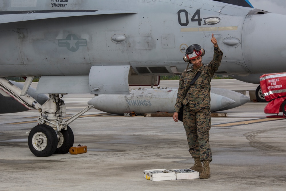 VMFA (AW)-225 aviation ordnance is the bomb