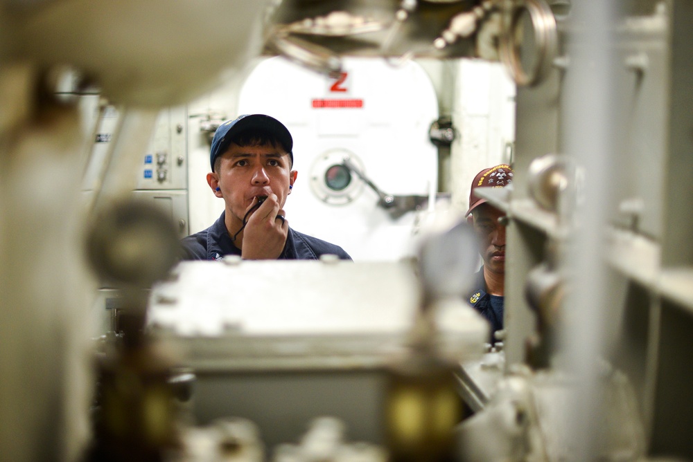 Engineering department evaluation aboard USS Bonhomme Richard (LHD 6)