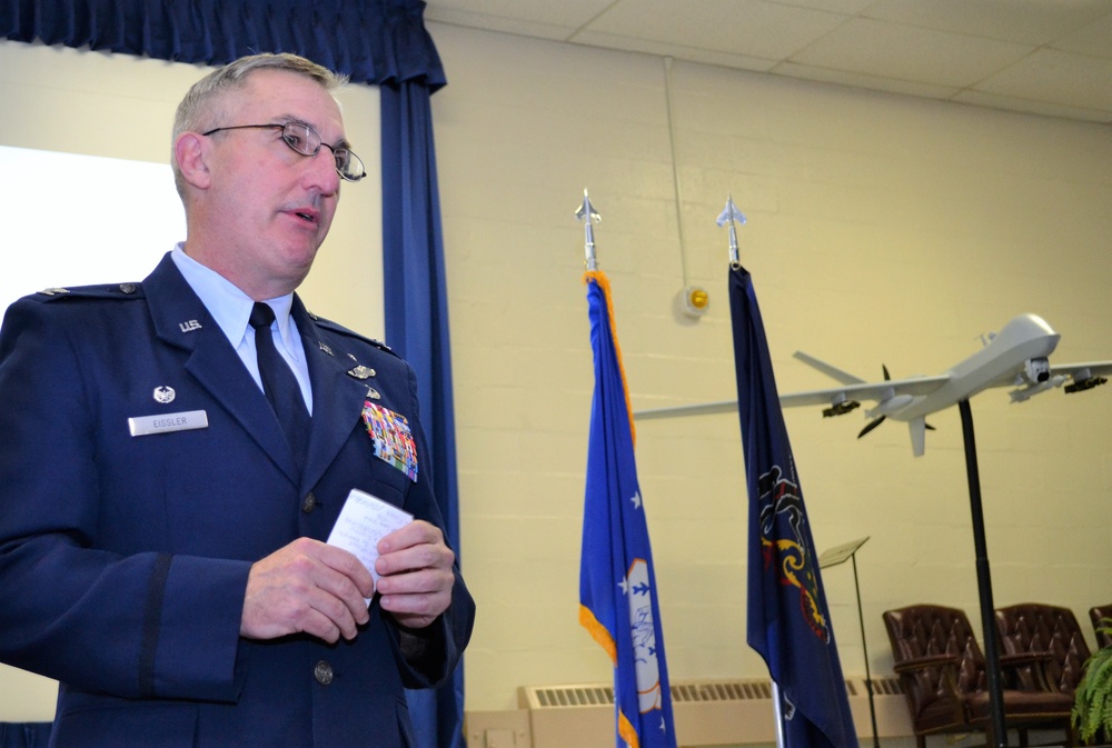 Attack Wing commander offers charge to troops