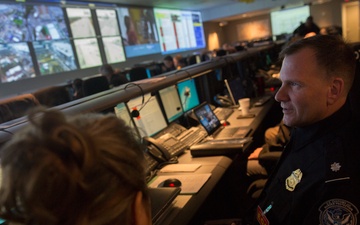 U.S. Customs and Border Protection joins other agencies at Houston PD Emergency Operations Center