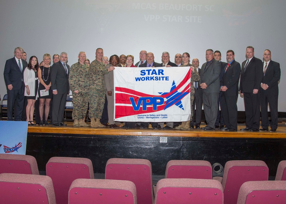 MCAS Beaufort VPP Star Site Ceremony