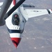 McConnell KC-135 Stratotanker refuels Thunderbirds